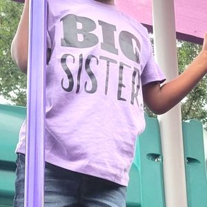 BIG Sister Teeshirt 👩🏻‍🤝‍👨🏿